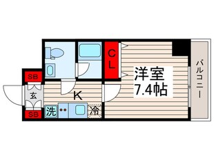 ﾌﾟﾚｰﾙ･ﾄﾞｩｰｸ木場駅前(803)の物件間取画像